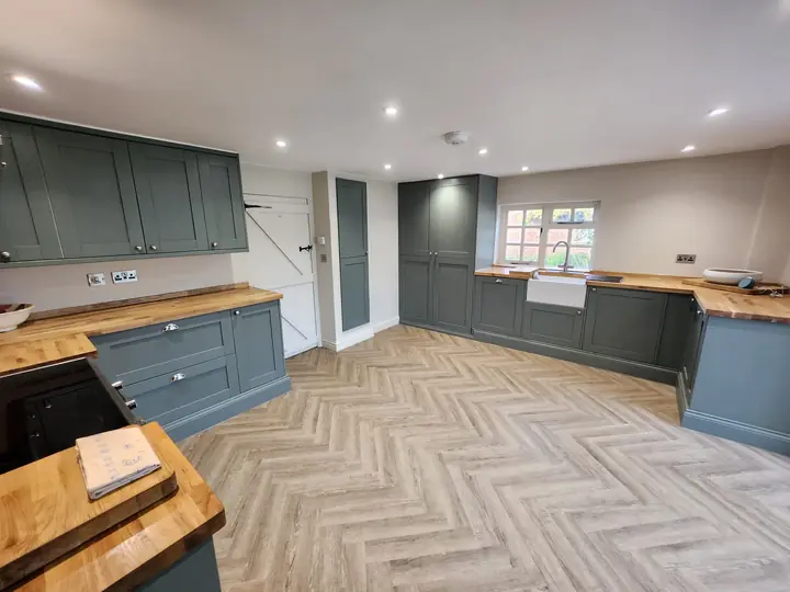 Kitchen, living room and hallway renovation