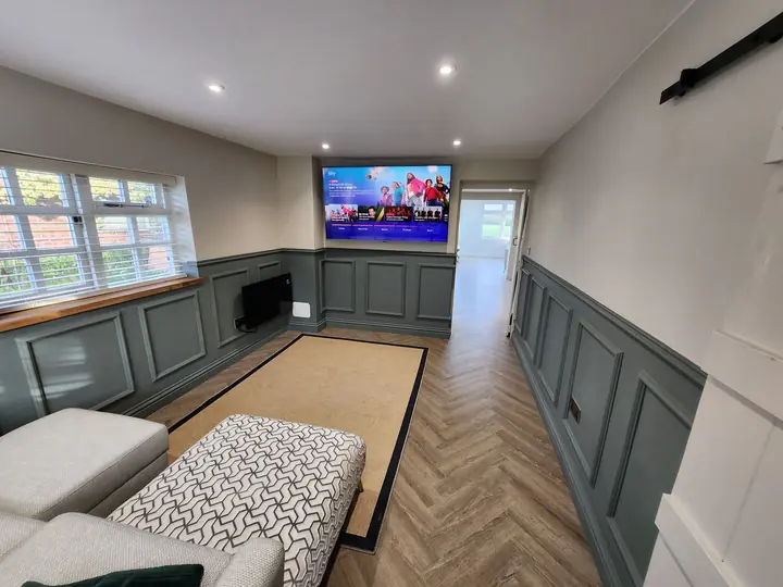Kitchen, living room and hallway renovation