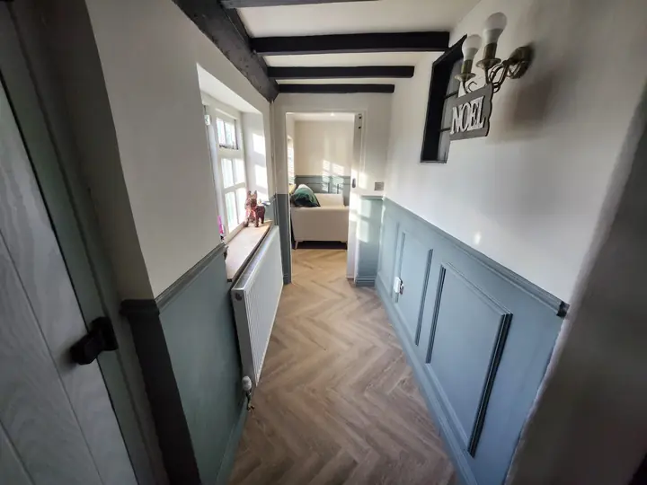 Kitchen, living room and hallway renovation