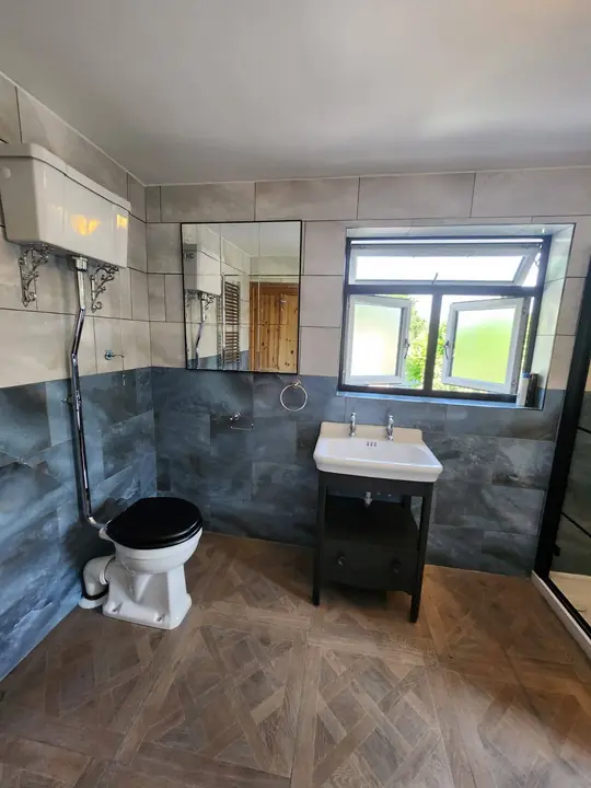 Victorian-style family bathroom